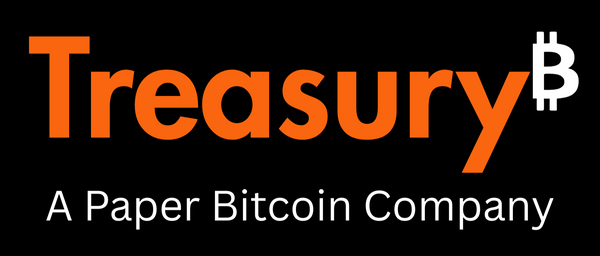 Treasury - A Paper Bitcoin Treasury Company